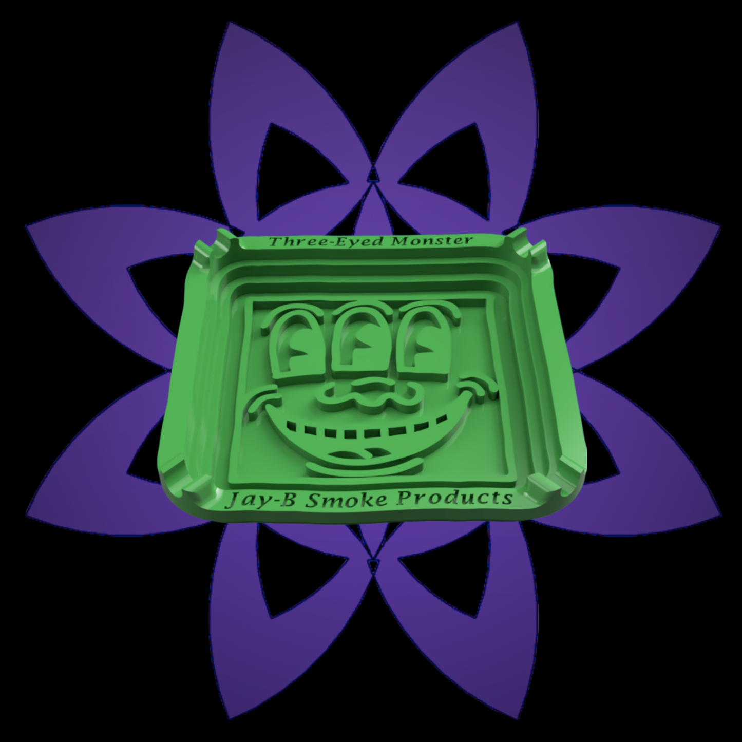 Triple Eyed Monster Ashtray