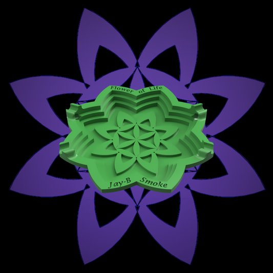 Sunflower of Life Ashtray